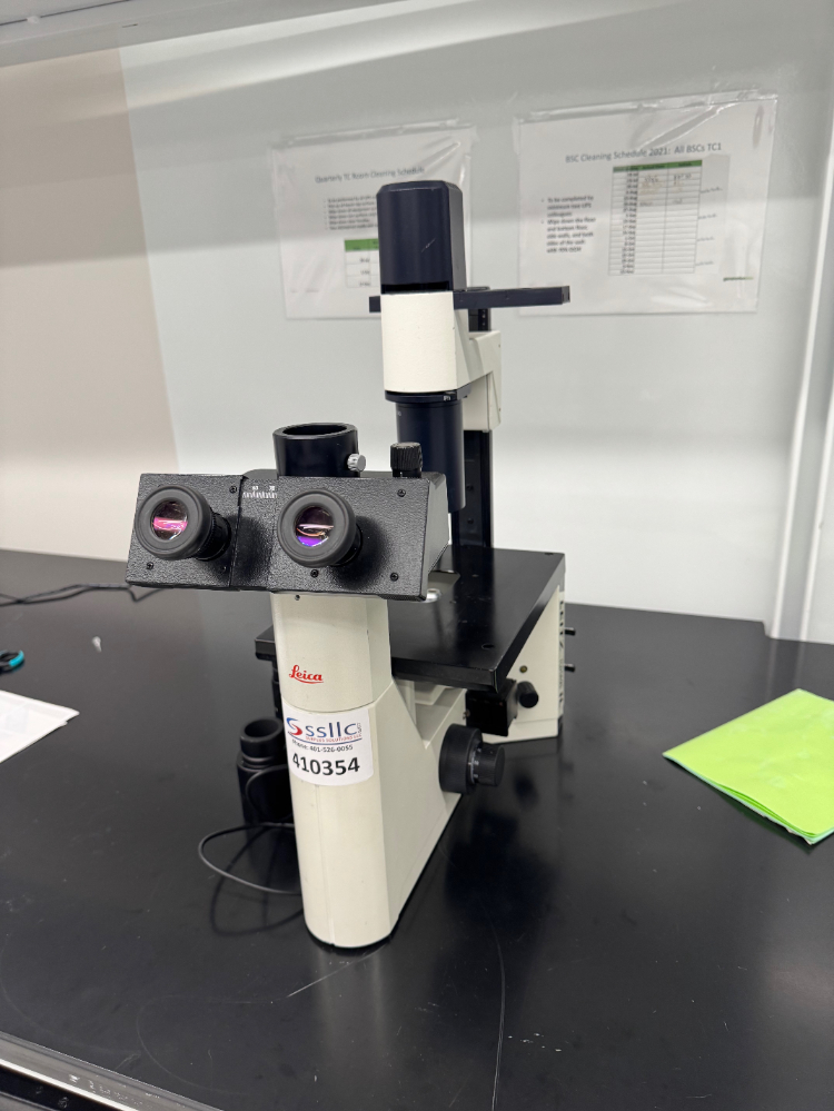 Image of Leica Leitz DM IL Inverted Microscope